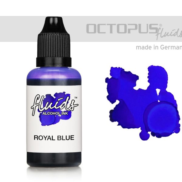Alcohol Ink for fluid art and resin ROYAL BLUE