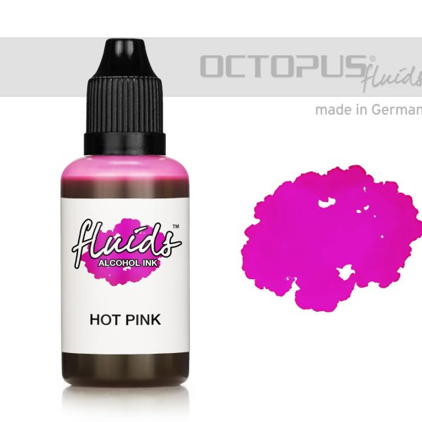 Alcohol Ink for fluid art and resin HOT PINK