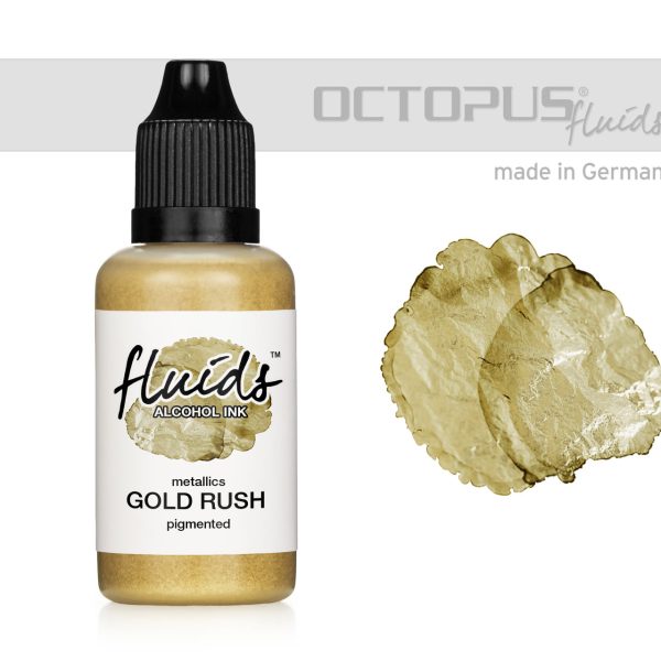 Alcohol Ink for fluid art and resin GOLD RUSH