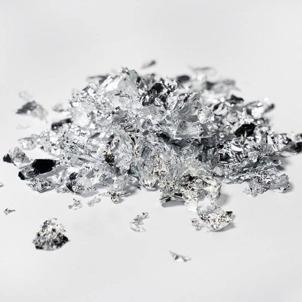 3D Flakes SILVER 10g