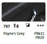 Akrilna boja Phoenix  797 Payne grey  500 ml