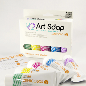 ColorSoap -Universal – komplet boja za  izradu sapuna - 5x30g.