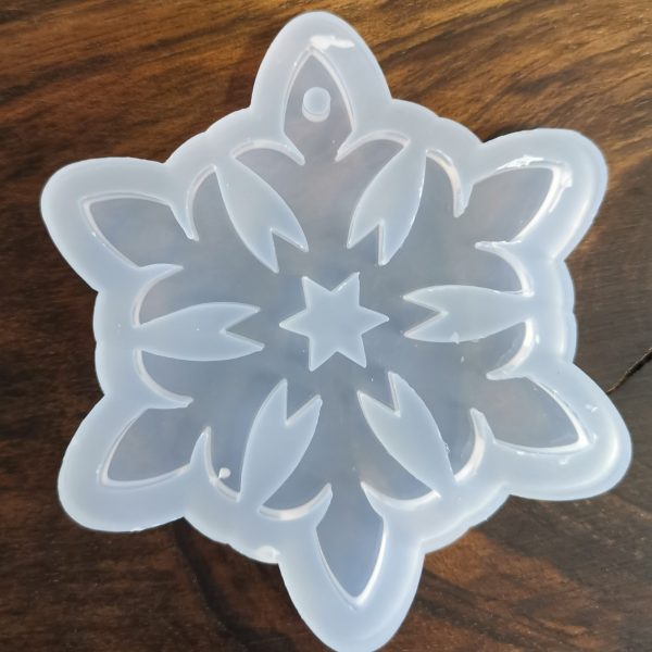 Silikonski kalup Novogodišnji Br. 10  8x0,6 cm