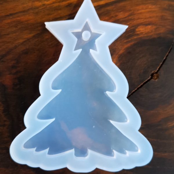 Silikonski kalup Novogodišnji Br. 15  8x6x0,6 cm