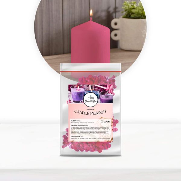 Boja za svijeće  Magenta 10 gr.