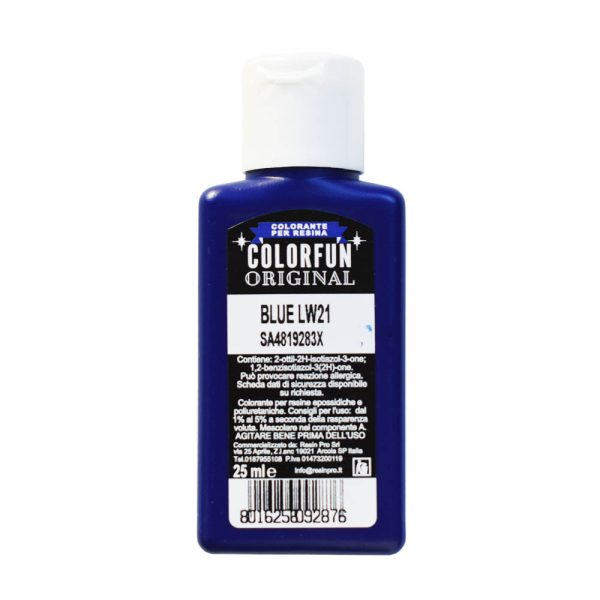 Color paste  ✦ ZA EPOXY I POLYURETHANE smole - Plava 25ml