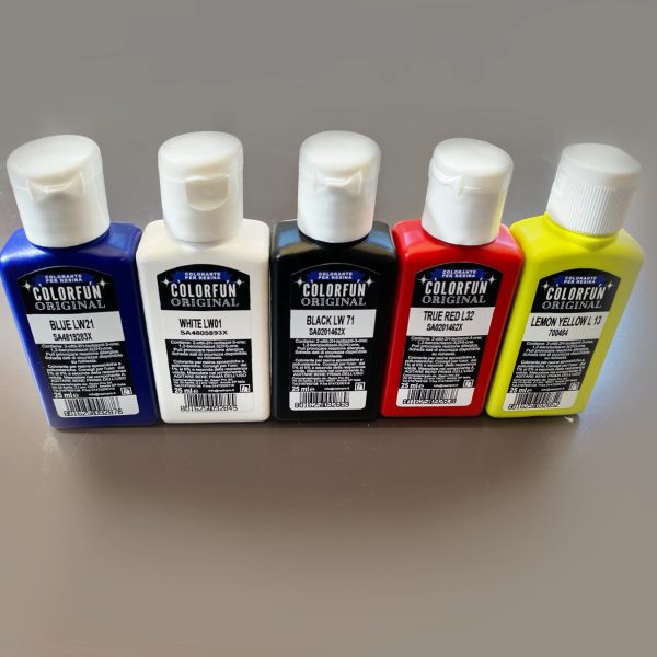 Color paste  ✦ ZA EPOXY I POLYURETHANE smole - 5 × 25 ml