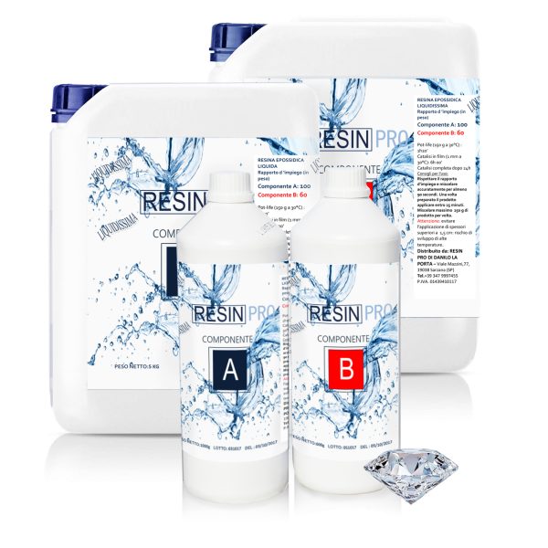 LIQUIDISSIMA  tekuća smola efekt vode 800gr