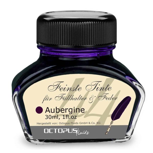 TINTA ZA NALIVPERA - KALIGRAFIJU "Aubergine" 30ml