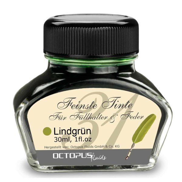 TINTA ZA NALIVPERA - KALIGRAFIJU Lime Green 30ml