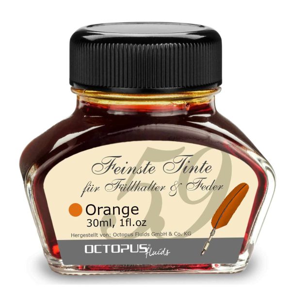 TINTA ZA NALIVPERA - KALIGRAFIJU Orange 30ml
