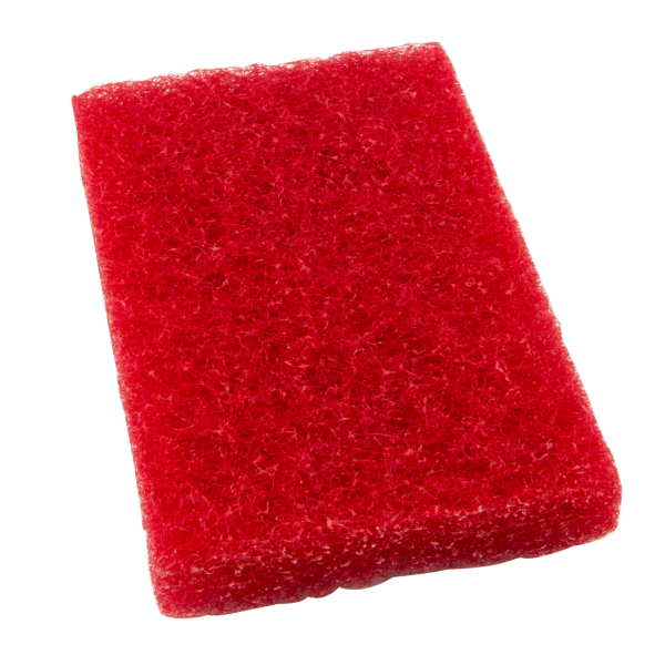 Crveni filc uklanja prljavštinu s drvenih površina. 95x155 Osmo