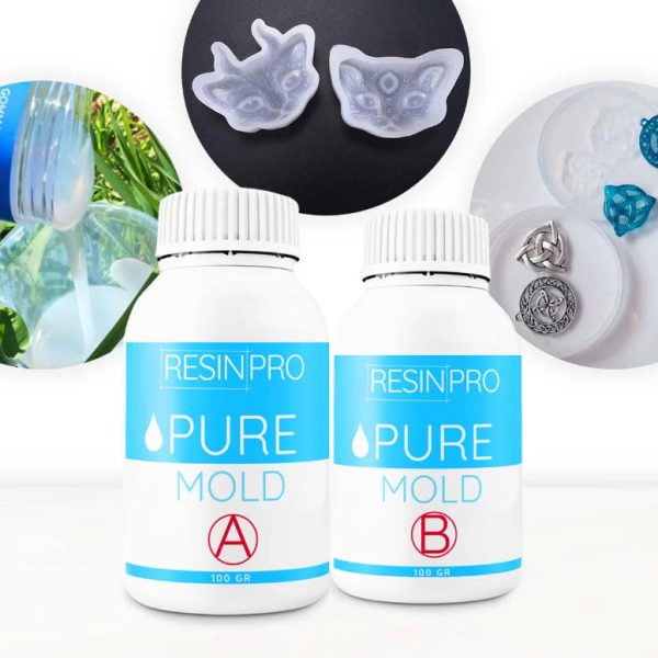 SILIKONSKA GUMA  PURE MOLD  brzi bezbojni 13 Shore 1kg.