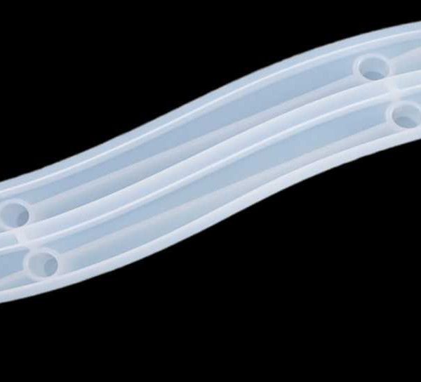 Silikonski kalup  Ukrasne ručke L veličina 19x1,5x3,2