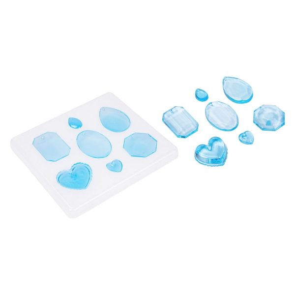 Silikonski kalup 7 - dijelni kalup za privjeske