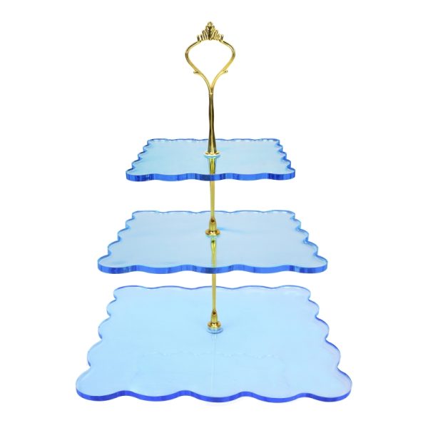 Silikonski kalup kvadratni etažer