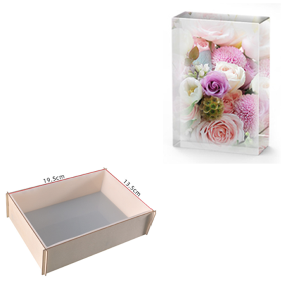 Silikonski kalup pravokutni 19,5x13,5x5,5 cm