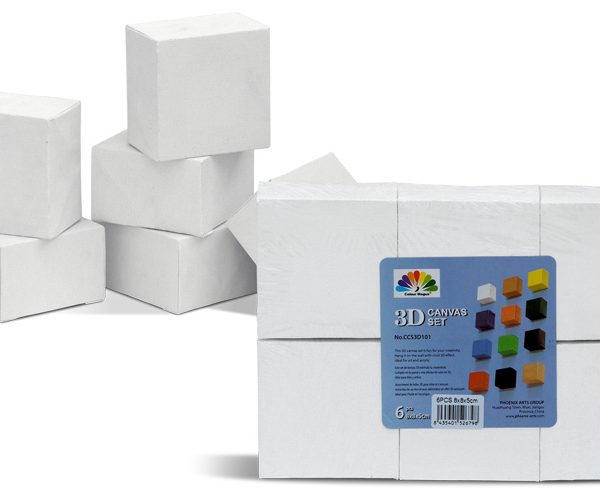 Phoenix slikarsko platno mini 3D set 8x8 cm 6 kom.  TOTALNA RASPRODAJA !