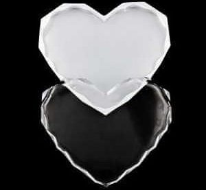 Silikonski kalup Podmetač Srce  13x10 cm