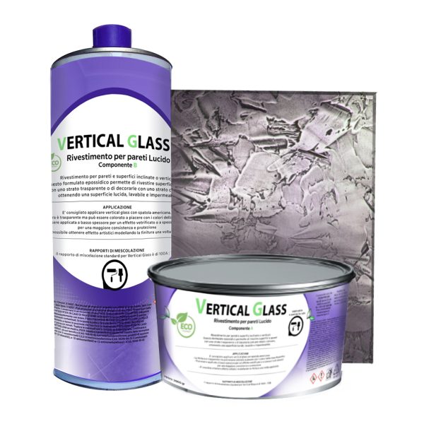Vertical Glass - Epoxy za dekoraciju vertiklanih površina 3,4kg