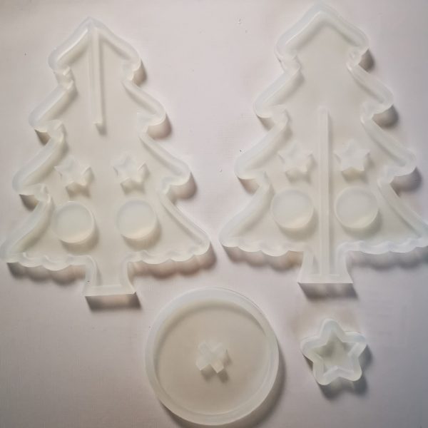 Silikonski kalup složivi bor 4 pozicije