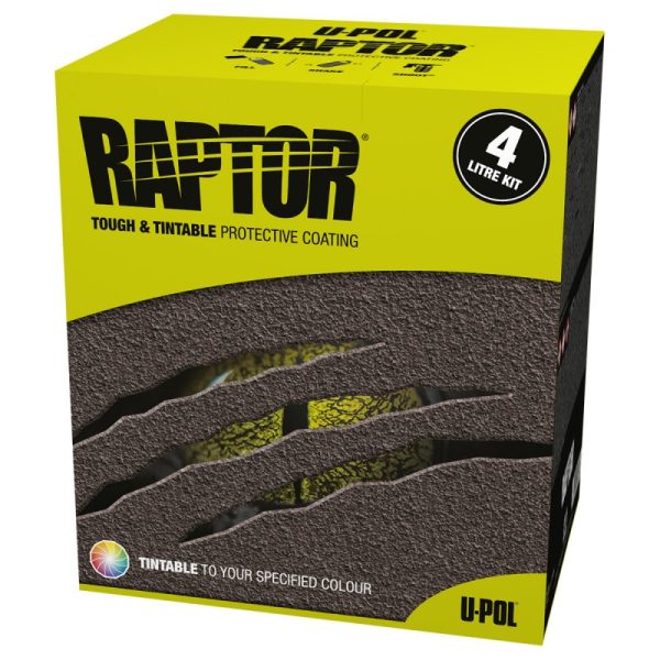 U-Pol Raptor Liner  ZAŠTITNI PREMAZ 3,8 L BEZBOJNI